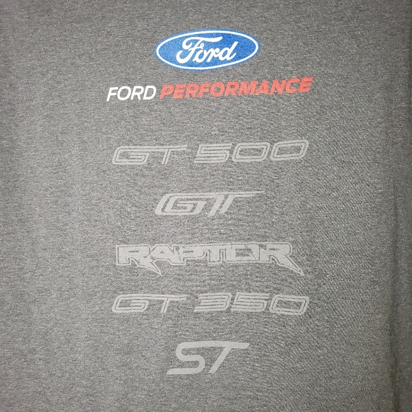 SHELBY GT 500 GRAY T SHIRT SIZE XL - Picture 5 of 10